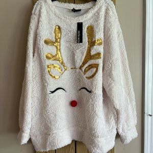 Kristen Nicole rain deer sweater.